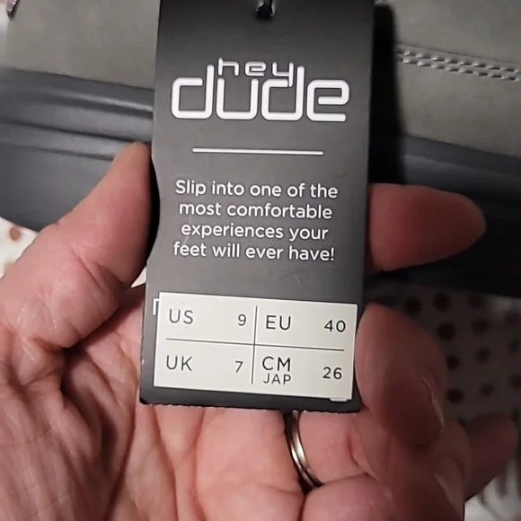 Hey dudes boot size 9 Gray - Picture 9 of 9